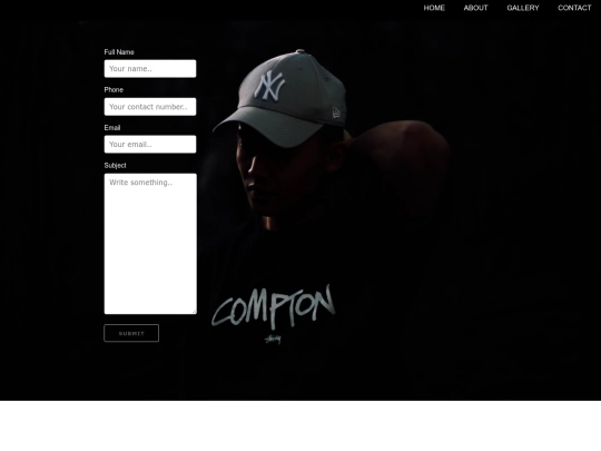 contact screenshot