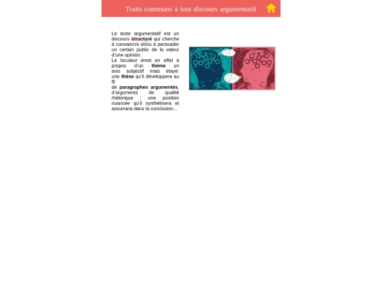 Discours argumentatif/discours argumentatif screenshot