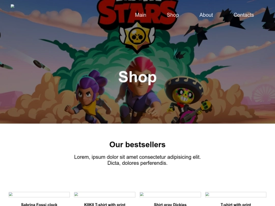 shop screenshot
