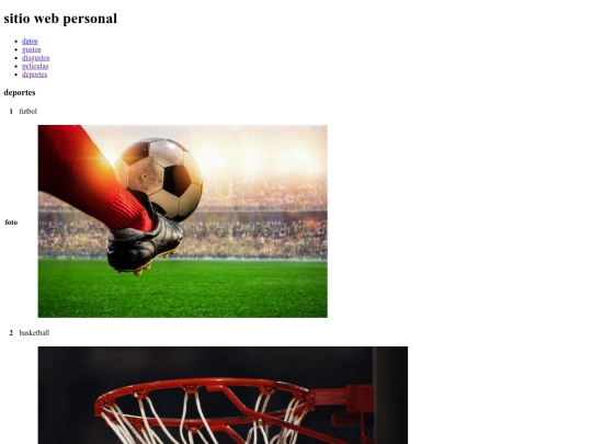Deportes screenshot