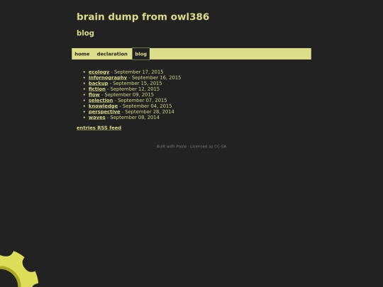 blog screenshot
