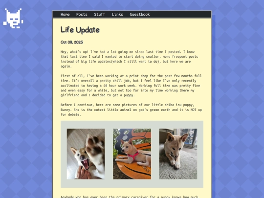 posts/10-08-2025-Life-Update screenshot