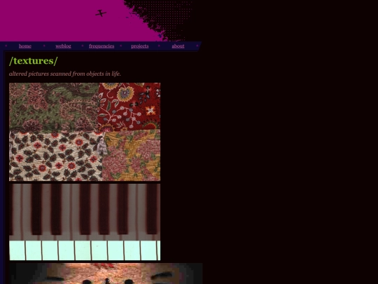 frequencies/textures screenshot