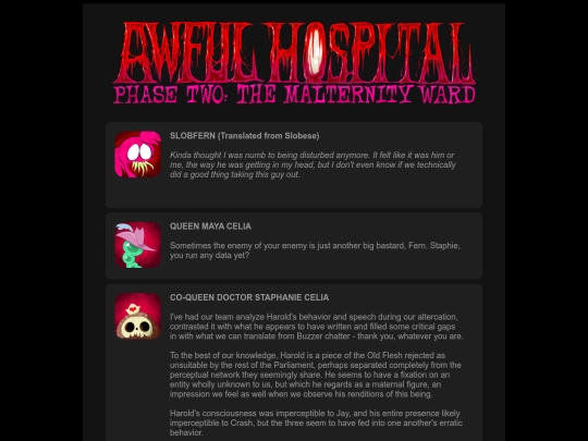 awfulhospital/1013 screenshot