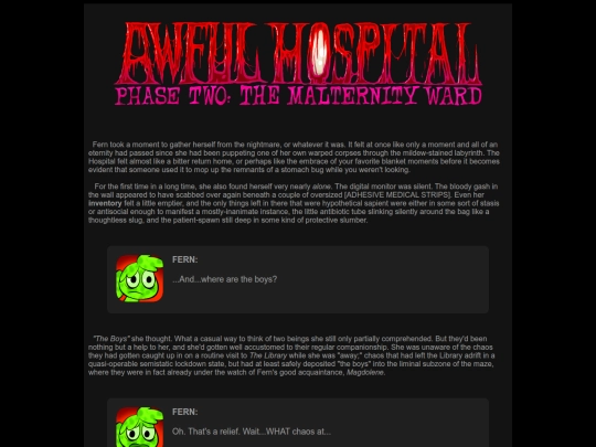 awfulhospital/1024 screenshot