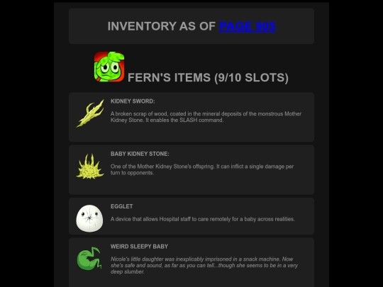 awfulhospital/inventory46 screenshot