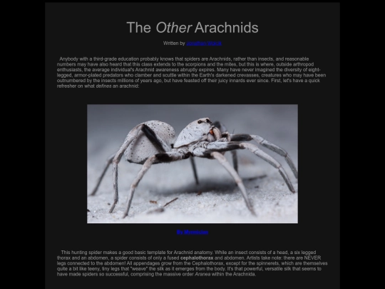 bio-arachnids screenshot