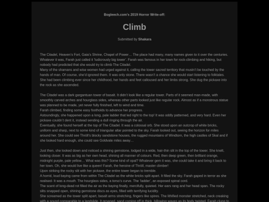 creepy/creepy19climb screenshot