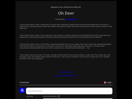 creepy/creepy19ohdeer screenshot