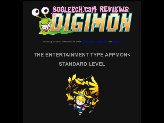 digimon/appmon-entertainment screenshot