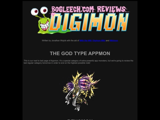 digimon/appmon-god screenshot