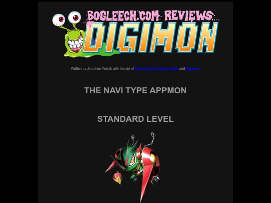 digimon/appmon-navi screenshot