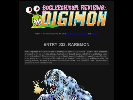 digimon/d032raremon screenshot
