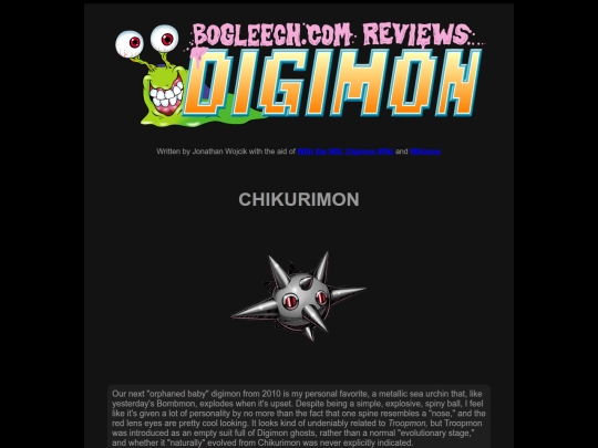 digimon/d288chikurimon screenshot