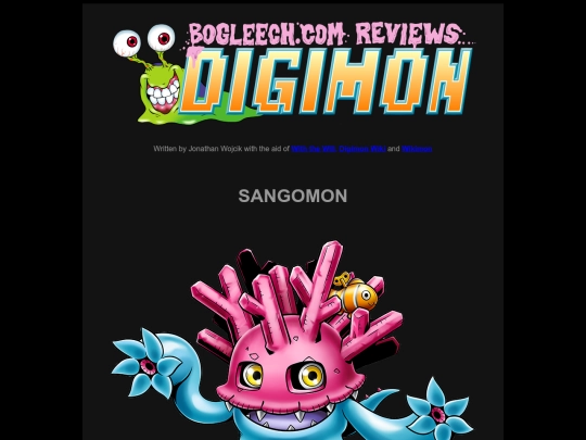 digimon/d386sangomon screenshot