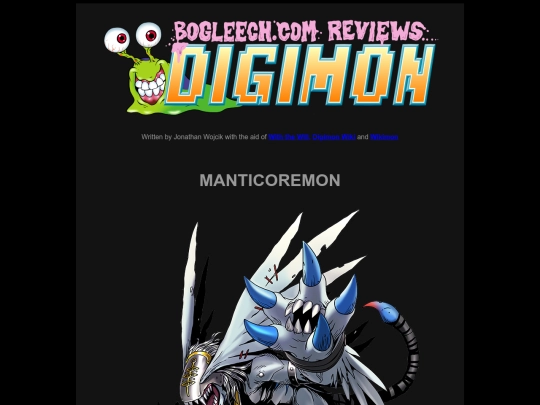 digimon/d388manticoremon screenshot