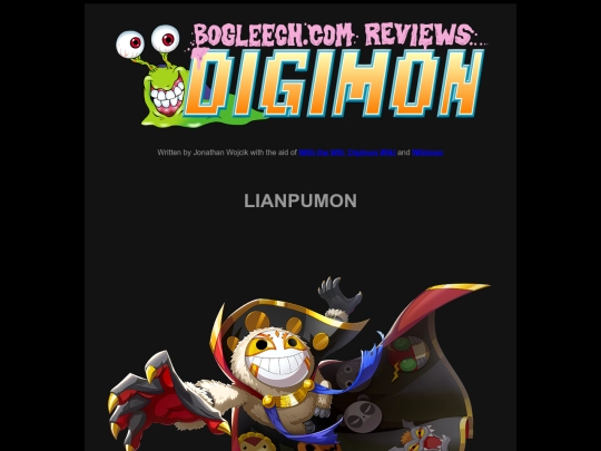 digimon/d416lianpumon screenshot