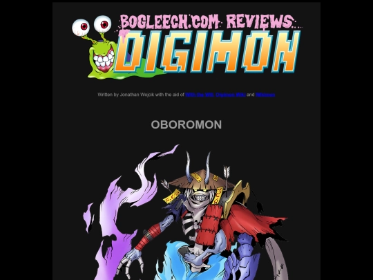 digimon/d417oboromon screenshot