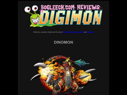 digimon/d426dinomon screenshot