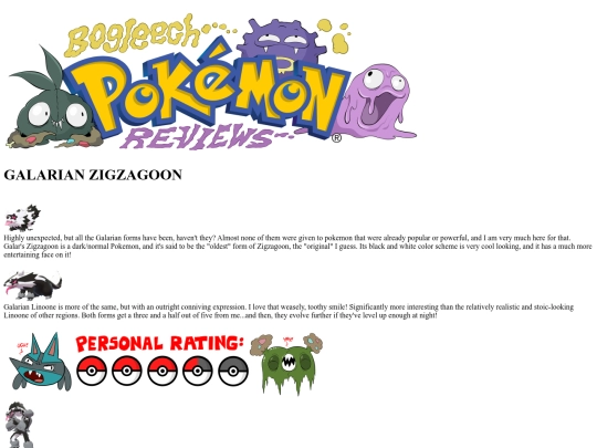 galarianzigzagoon screenshot