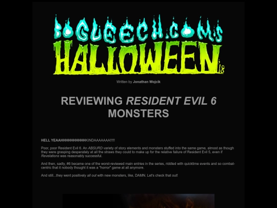 halloween/hall18-re6 screenshot
