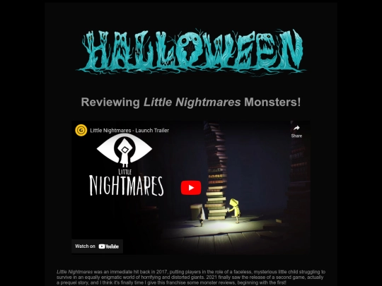halloween/hall21-littlenightmares screenshot