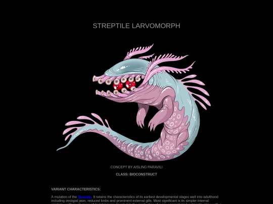 mortasheen/collab/streptilelarvomorph screenshot