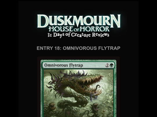 mtg/dm18-flytrap screenshot