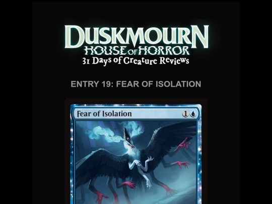 mtg/dm19-isolation screenshot