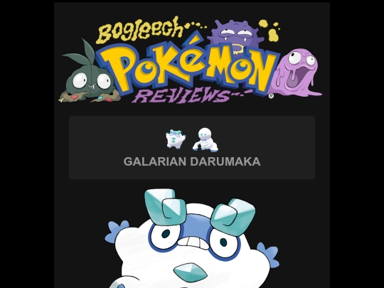 pokemon/galariandarumaka screenshot