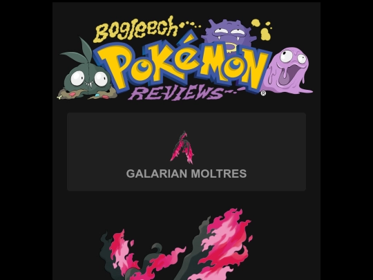 pokemon/galarianmoltres screenshot