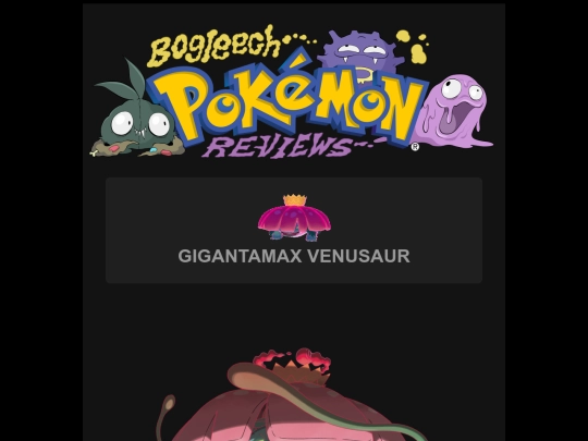 pokemon/gigantamaxvenusaur screenshot
