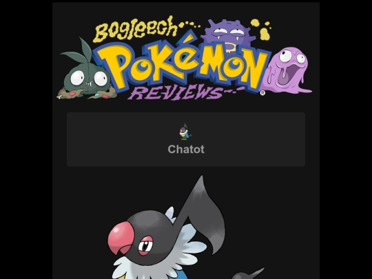 pokemon/p441chatot screenshot