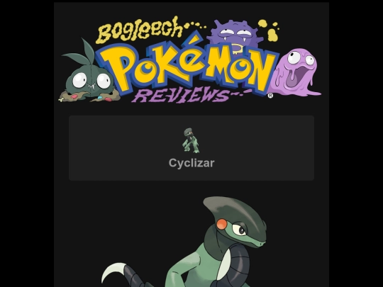 pokemon/p967cyclizar screenshot