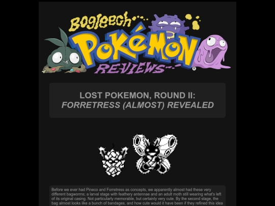 pokemon/pbetaforretress screenshot