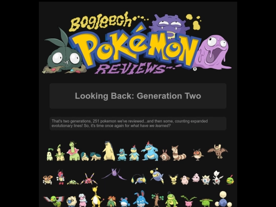 pokemon/pgen2retro screenshot