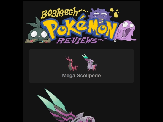 pokemon/pmegascolipede screenshot