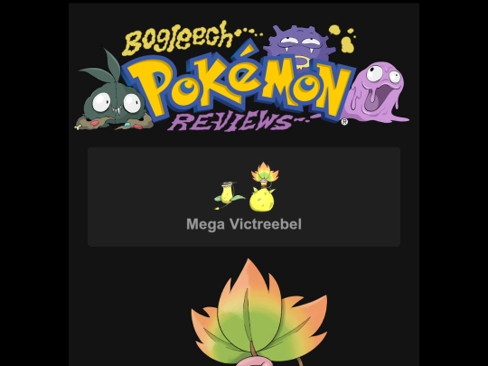 pokemon/pmegavictreebel screenshot