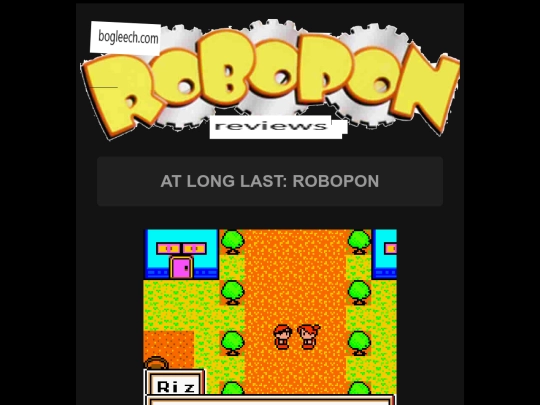 pokemon/robopon screenshot