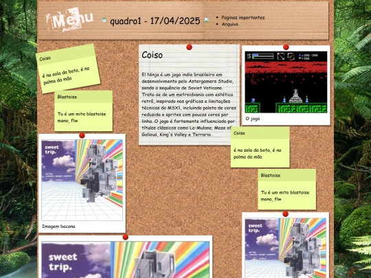 menucard screenshot
