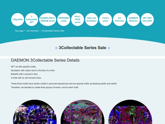 Art Overview/3Collectible Series Sale screenshot