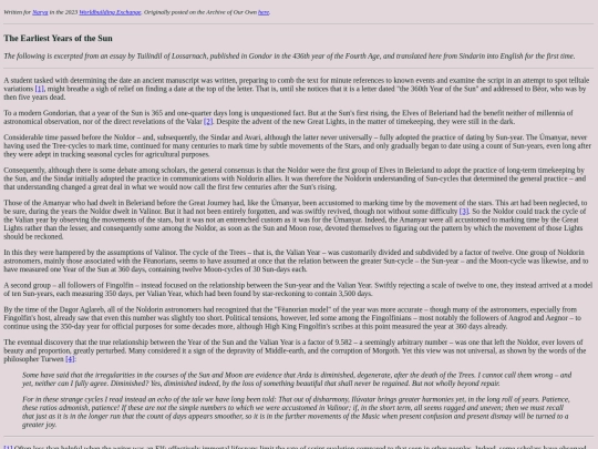 the_earliest_years_of_the_sun screenshot