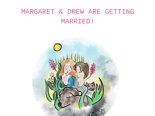 margaretanddrewswedding screenshot