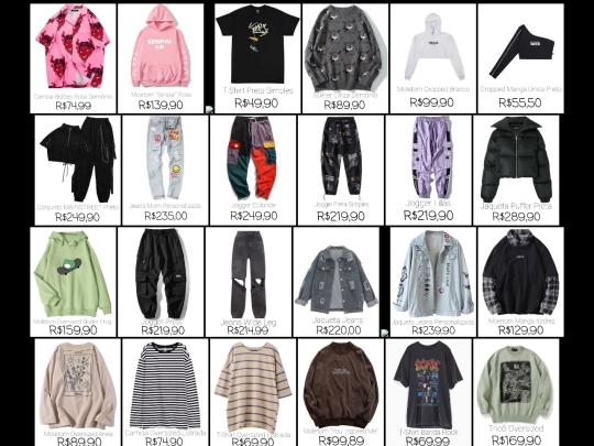 produtos screenshot