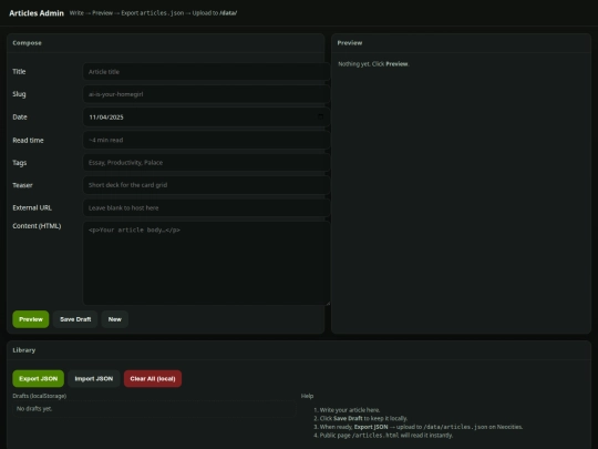 admin/articles-admin screenshot