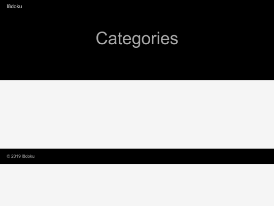 categories screenshot