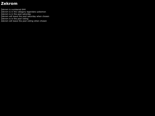 Zekrom screenshot