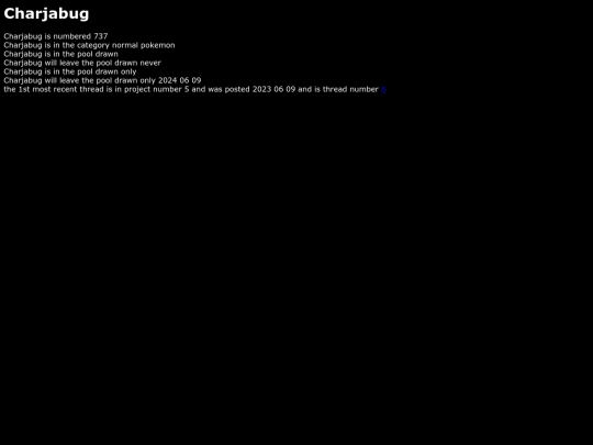 pokemon/Charjabug screenshot