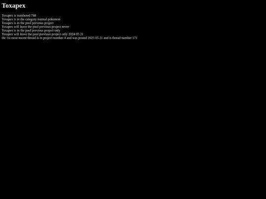 pokemon/Toxapex screenshot