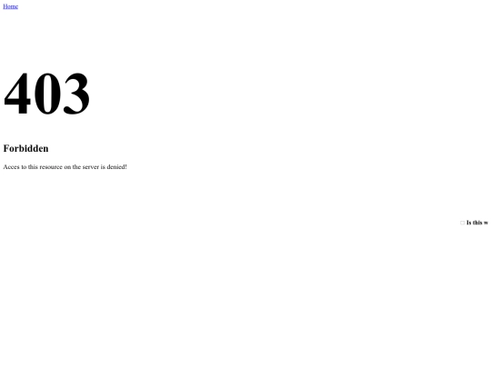 Errors/403 screenshot